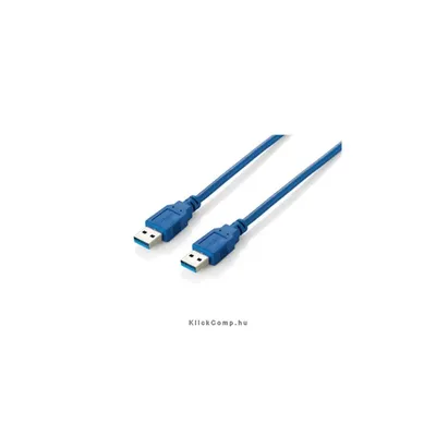 USB 3.0 A-A kábel, apa apa, duplán árnyékolt, 3m Delock EQUIP-128296 fotó