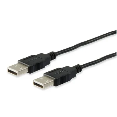USB kábel 2.0 A-A apa/apa 3m EQUIP-128871 fotó