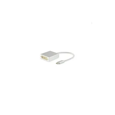 Átalakító USB Type-C -ről DVI-I Dual-link -re apa anya EQUIP-133453 fotó