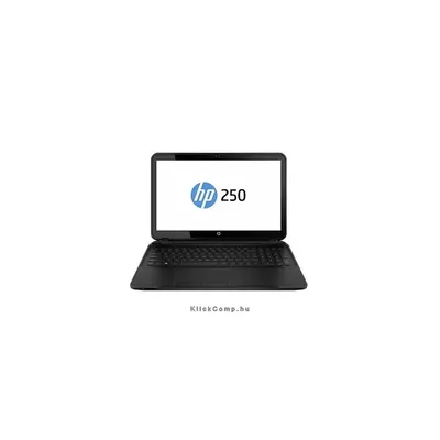 HP 250 G2 15,6&#34; notebook Intel Core i3-3110M 2,4GHz/4GB/500GB/DVD író/Windows 8 fekete F0Y89EA fotó