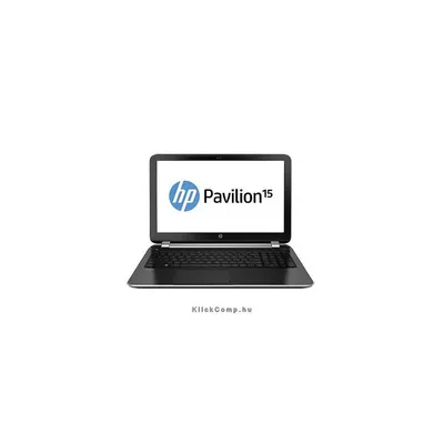 HP Pavilion 15-n004eh 15,6&#34; notebook Intel Core i5-4200U 1,6GHz/8GB/1TB/Nvidia GT 740M 2GB/DVD író ezüst-fekete F6R77EA fotó