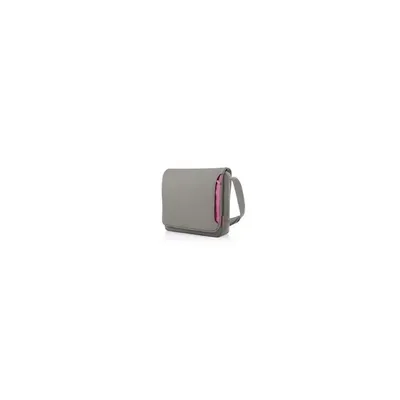 12,1 Notebook táska szürke-rózsaszín BELKIN Messenger Bag Gray Pink F8N103-SGF-DL fotó