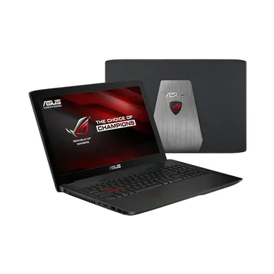 ASUS laptop 15,6&#34; FHD i7-6700HQ 8GB 1TB GTX-950M-4GB szürke Gamer GL552VX-CN059D fotó