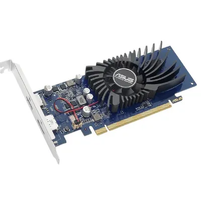 VGA GT1030 2GB GDDR5 64bit PCIe Asus nVIDIA GeForce GT1030-2G-BRK fotó