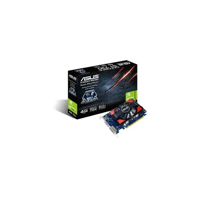 Asus PCI-E Nvidia GT730 4096MB DDR3, 64bit, 700 1100Mhz, Dsub, DVI, HDMI, Aktív GT730-4GD3 fotó