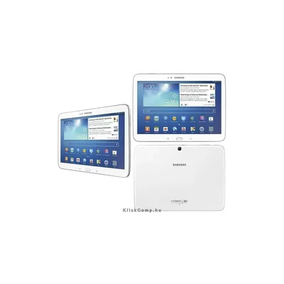 Galaxy Tab3 10.1 GT-P5200 16GB fehér Wi-Fi + 3G tablet GT-P5200ZWAXEH fotó