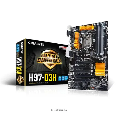 Intel H97 LGA1150 ATX alaplap H97-D3H fotó
