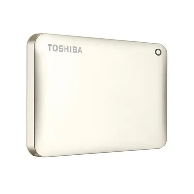 3TB Külső HDD 2.5&#34; USB3.0 Toshiba Canvio Connect II Arany 10GB Cloud Storage HDTC830EC3CA fotó