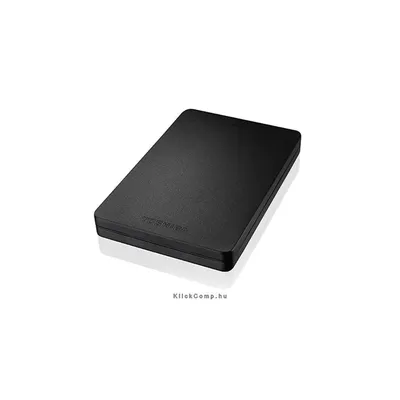 1TB Külső HDD 2.5&#34; USB3.0 Toshiba Canvio Alu Fekete aluminium, metál fényű HDTH310EK3AA fotó