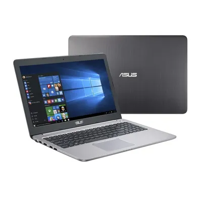 ASUS laptop 15,6&#34; FHD  i7-6500U 4GB 1TB GTX950M-2GB Metálszürke K501UX-DM080D fotó