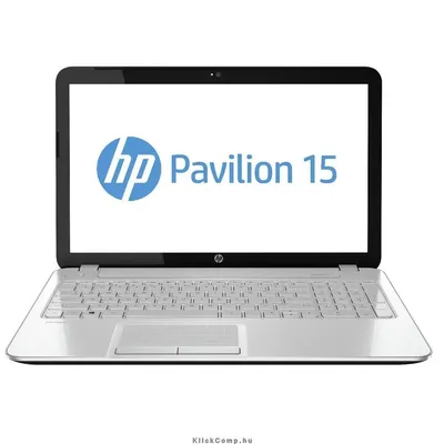 HP Pavilion 15-p151nh 15,6&#34; notebook Intel Core i3-4030U 1,9GHz 4GB 1TB nVidia GeForce 830M 2GB DVD író fehér K6Z00EA fotó