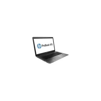 HP ProBook 470 G2 laptop 17.3&#34; i5-5200U 8GB 750GB R5-M255-2GB Windows 7 8.1 Prof K9J40EA fotó