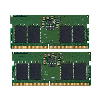 32GB DDR5 notebook memória 4800MHz 2x16GB Kingston KVR48S40B