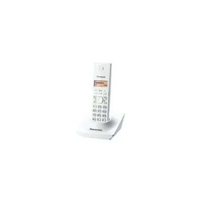 Panasonic DECT hívóazonosítós fehér telefon KX-TG1711HGW fotó