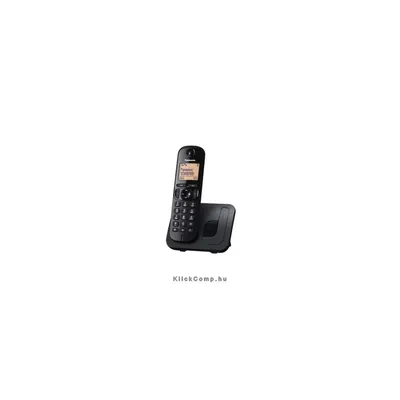Panasonic DECT telefon hívóazonosítós fekete KX-TGC210PDB fotó