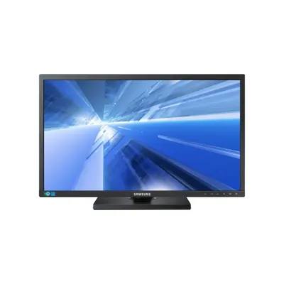 Monitor 24&#34; 16:9 S24C450F LED monitor 1920x1080 FullHD, 250cd/m2, 5ms, MEGA DCR, HDMI, DVI, Dsub, VESA, pivot, fekete LS24C45UFS_EN fotó