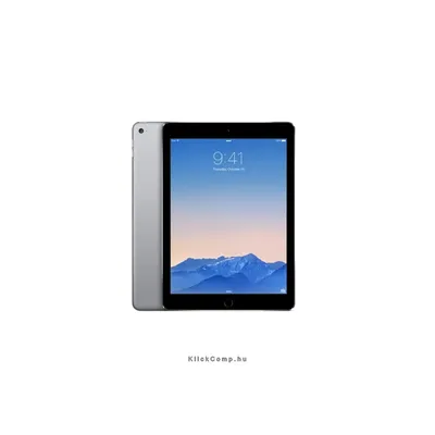 iPad Air 2 9.4&#34;, 2048x1536, Retina Display, 16GB, iOS 8, BT, Wi-Fi Space Gray MGL12HC_A fotó