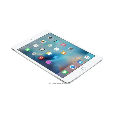 Apple iPad mini 4 16 GB Wi-Fi ezüst Tablet-PC MK6K2 fotó