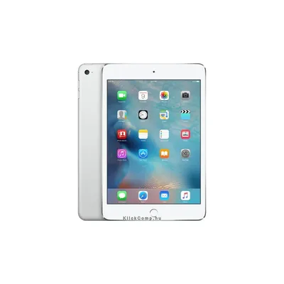 Apple iPad mini 4 64 GB Wi-Fi + Cellular ezüst Tablet-PC MK732 fotó