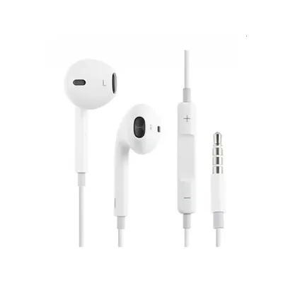 Apple Earpods fülhallgató távvezérlővel és mikrofonnal 3,5mm jack csatlakozó MNHF2ZM_A fotó