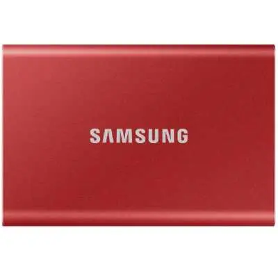 500GB külső SSD USB 3.2 Samsung MU-PC500R/WW piros T7 MU-PC500R_WW fotó