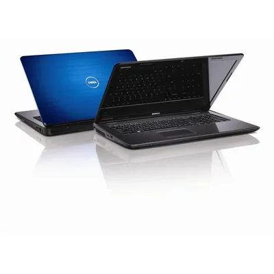 DELL notebook Inspiron N7010 17.3&#34; laptop HD+, i5-460M 2.53GHz 3GB, 250GB, DVD-RW, 1GB ATI HD5470, DOS, 6cell, Kék laptop notebook Dell N7010124811 fotó