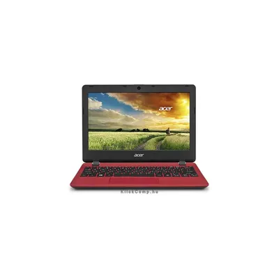 Acer Aspire ES1 mini laptop 11,6&#34; N3710 4GB 500GB piros netbook ES1-131-P3AK NX.G17EU.008 fotó