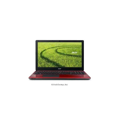 Acer E1-532-29574G50MNRR 15,6&#34; notebook  Intel Celeron Dual-Core 2957U 1,4GHz 4GB 500GB DVD író piros notebook NX.MHGEU.004 fotó
