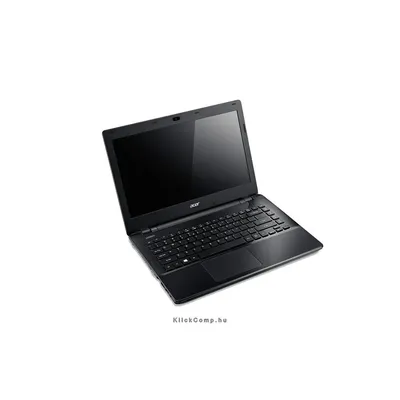 Acer Aspire E5-411-C5LN 14&#34; notebook  Intel Celeron Quad Core N2930 1,83GHz 4GB 500GB DVD író Win8 fekete notebook NX.MLQEU.002 fotó