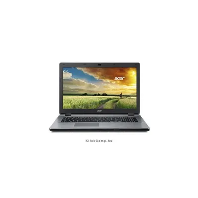 Acer Aspire E5-771-30A7 17&#34; notebook Intel Core i3-4010U 1,7GHz/4GB/1000GB/DVD író/acélszürke NX.MNXEU.002 fotó