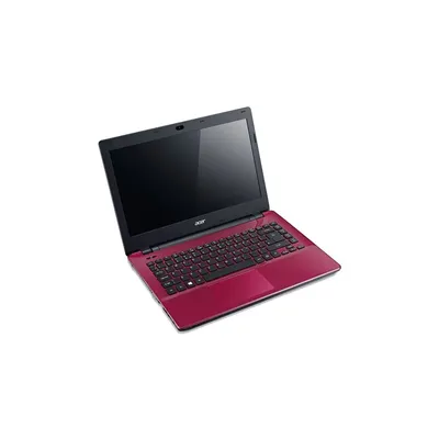 Acer Aspire E5-411-C9H0 14&#34; notebook /Intel Celeron Quad Core N2930 1,83GHz/4GB/500GB/DVD író/Win8/piros notebook NX.MQEEU.004 fotó