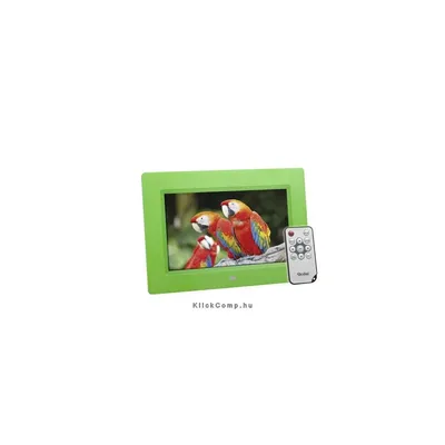 Rollei Degas DPF-70 7&#34; zöld digitális képkeret R30221 fotó