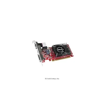 Asus PCI-E AMD R7 240 2048MB DDR3, 64bit, 730/1800MHz, Dsub, DVI, HDMI, LP, Aktív R7240-2GD3-L fotó