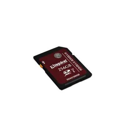 Memória-kártya 256GB SD SDXC UHS-I SC3 Kingston SDA3 256GB SDA3_256GB fotó