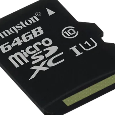 Memória-kártya 64GB SD micro SDXC Class10 Kingston SDC10G2 64GBSP SDC10G2_64GBSP fotó
