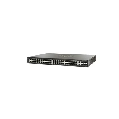 Cisco SFE500 48 LAN 10/100Mbps, 4 Gigabit menedzselhető rack switch SF500-48-K9-G5 fotó