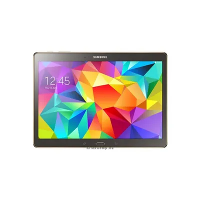 Galaxy TABS 10,5&#34; 16GB Titánium Bronz tablet Wi-Fi SM-T800NTSAXEH fotó