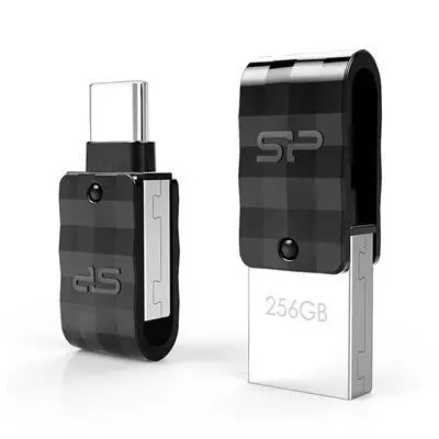 16GB Pendrive USB3.2 fekete Silicon Power Mobile C31 SP016GBUC3C31V1K fotó