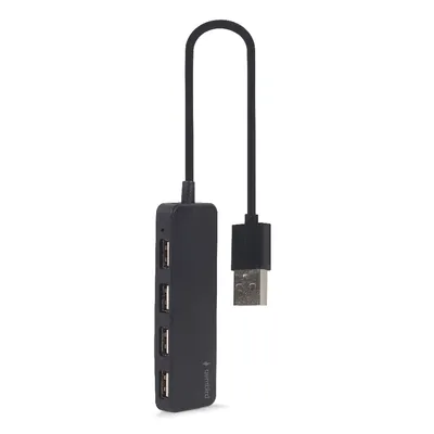 4 portos USB-C HUB USB 2.0 fekete gembird UHB-CM-U2P4-01 fotó