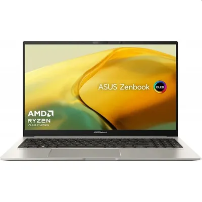 Asus ZenBook laptop 15,6&#34; FHD R7-7735U 16GB 512GB Radeon NOOS szürke Asus ZenBook 15 UM3504DA-BN364 fotó