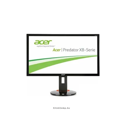 Monitor 27&#34; LED DisplayPort 144Hz-es Acer Predator XB270HAbprz UM.HB0EE.A01 fotó