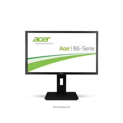 Monitor 23,8&#34; IPS LED DVI HDMI multimédiás Acer B246HYLAymidr UM.QB6EE.A01 fotó
