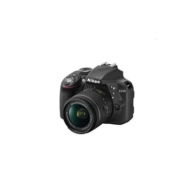 Nikon D3300 + AF-P 18–55VR fekete digitális tükörreflexes fényképezőgép kit VBA390K008 fotó