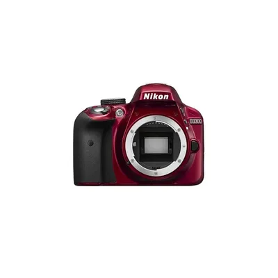 Digitális fényképezőgép Nikon D3300 csak váz!!! vörös digitális tükörreflexes VBA391AE fotó