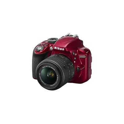 Digitális fényképezőgép Nikon D3300 + 18–55VR II vörös digitális tükörreflexes fényképezőgép kit VBA391K001 fotó