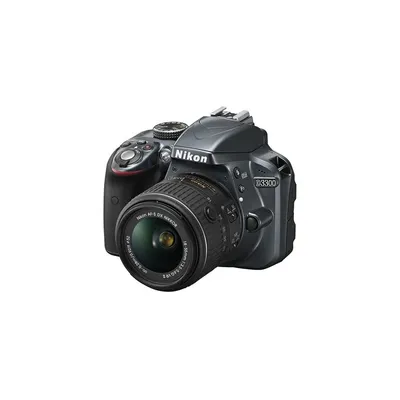Digitális fényképezőgép Nikon D3300 + 18–55VR II szürke digitális tükörreflexes fényképezőgép kit VBA392K001 fotó