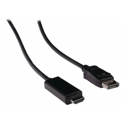 DisplayPort HDMI átalakító-kábel: DisplayPort apa – HDMI apa csatlakozó VLCP37100B20 fotó