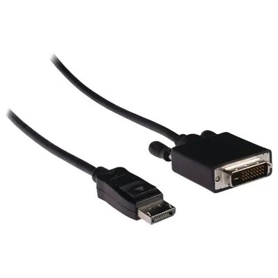 DisplayPort DVI átalakító: DisplayPort apa – DVI-D 24+1 tűs apa 3m fekete VLCP37200B30 fotó