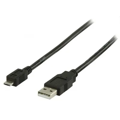 USB kábel USB A - microA 1m USB2.0 VLCP60400B10 fotó