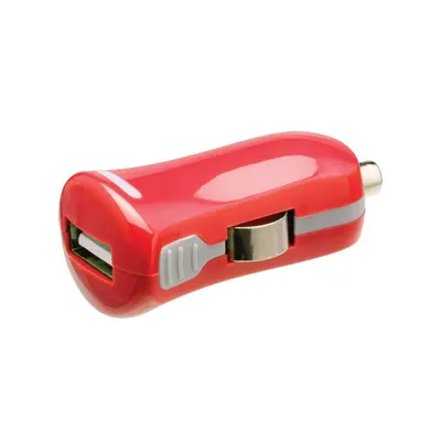 USB autós töltő: 2,1 A, USB A aljzat – 12 V-os szivargyújtó-csatlakozó, piros VLMP11950R fotó